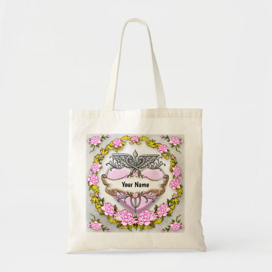 Hart Caduceus Tote Bag (Voorkant)