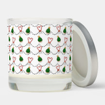 Hart Candy Canes en Cupcakes - Vanille