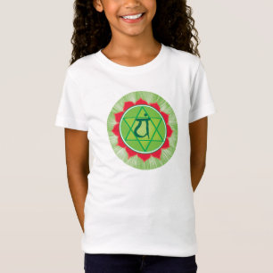 Hart Chakra Anahata Meisjes Pet Sleeve T-shirt