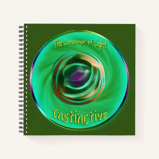 Hart Chakra - Instinctieve kracht Notitieboek (Voorkant)