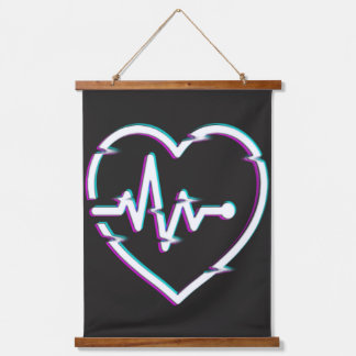 Hart Check Hout Topped Wand Tapestry Hangend Wandkleed