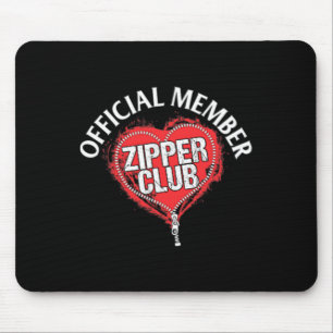 Hart Chirurgie Officiële Zipper Club Member Gift Muismat