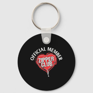 Hart Chirurgie Officiële Zipper Club Member Gift Sleutelhanger
