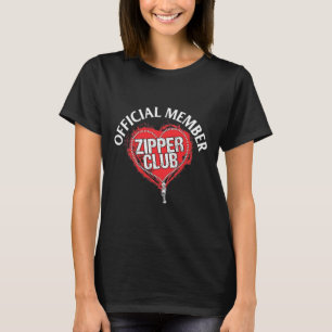 Hart Chirurgie Officiële Zipper Club Member Gift T-shirt