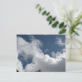 Hart Cloud Briefkaart (Staand voorkant)