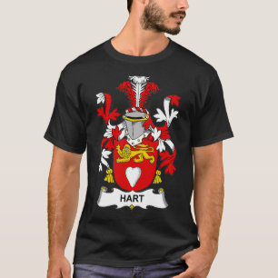 Hart Coat of Arms Family Crest T-shirt