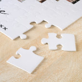 Hart Collage Foto's Familie Jubileum Verzameling Legpuzzel (Zijkant)