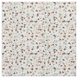 Hart Confetti Toss in Verbrand Sienna Mint & Gold Stof
