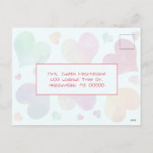 Hart Cookies Foto Valentijn Family Briefkaart (Achterkant)