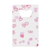 hart creditkaart flessenopener (Voorkant)