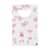 hart creditkaart flessenopener (Achterkant)