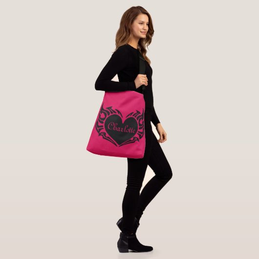  hart crossbody tas (Op model)