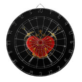 Hart & Daggers Dart Board Dartbord (Voorkant)
