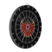 Hart & Daggers Dart Board Dartbord (Voorkant Links)