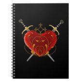 Hart & Daggers Spiral Notitieboek (Voorkant)