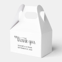 Hart Dank u Typografie Bruiloft