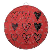 hart dartbord (Voorkant)