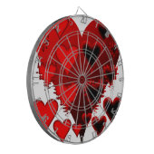 hart dartbord (Voorkant Links)