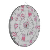 hart dartbord (Voorkant Links)