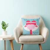 Hart dat gaat trouwen: jubileum kussen (Stoel)
