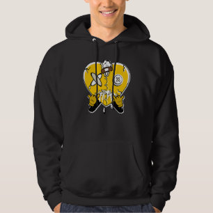 Hart dat huilt Lage banaanafstemming Hoodie