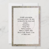 Hart dat in een boom is gekapt kaart (Achterkant)