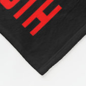 Hart defect CHD Bewustzijn Little Brother Flag Fleece Deken (Hoek)