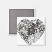 Hart Diamant Magneet (Voorkant / Achterkant)