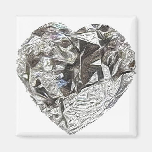 Hart Diamant Magneet (Voorkant)