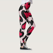 Hart Dierlijke print Leggings (Rechts)