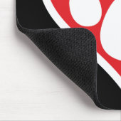 Hart Dog Paw (Donker) Muismat (Hoek)