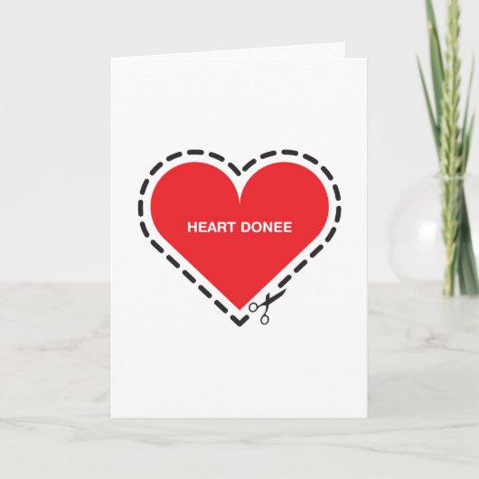 Hart Donor 'Beterschap' Kaart (Voorkant)