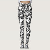 hart doodle leggings (Voorkant)