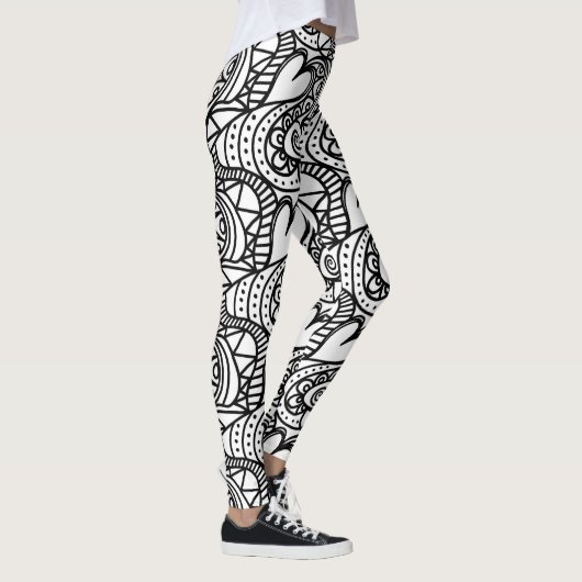 hart doodle leggings (Rechts)