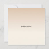 Hart Doves Roos Roze Romance Bruiloft Kaart (Achterkant)