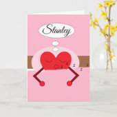 Hart Dreams Shades of Pink Kaart (Gele Bloem)