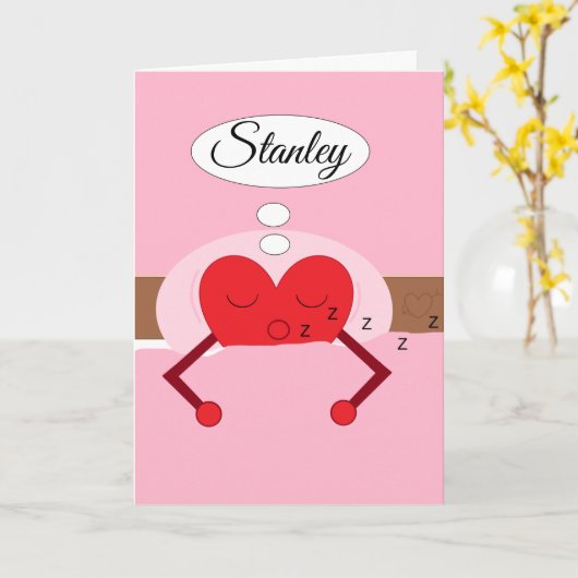 Hart Dreams Shades of Pink Kaart (Gele Bloem)