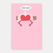 Hart Dreams Shades of Pink Post-it® Notes (Voorkant)