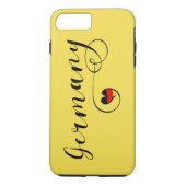 Hart Duitsland Cel Phone Case, Duits Case-Mate iPhone Case (Achterkant)