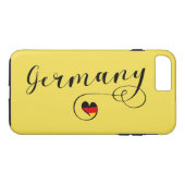 Hart Duitsland Cel Phone Case, Duits Case-Mate iPhone Case (Achterkant (Horizontaal))