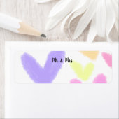 Hart eenvoudige tactische tactiek bruiloft Mr & mr Etiket (Insitu)