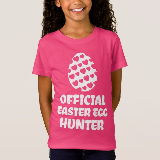 Hart Ei Jager Kinder T-shirt (Voorkant)