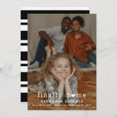 Hart eindelijk Home Foto's Aankondiging aanhef (Voorkant / Achterkant)