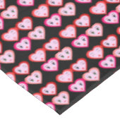 Hart Emoji Emoticons Mode Tafelkleed (Gekanteld)