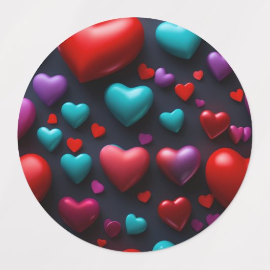 Hart emoji sticker (Design 1)