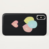 Hart en ballonnen Case-Mate iPhone case (Achterkant (horizontaal))