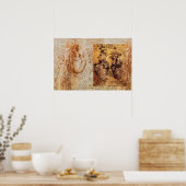Hart en bloedvaten / Bronchiale arteriën Poster (Keuken)