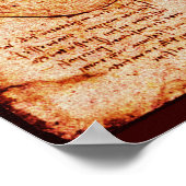 Hart en bloedvaten , bruine canvas poster (Hoek)