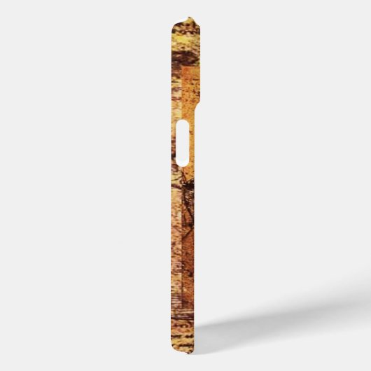 Hart en bloedvaten, perkamentmonogram Case-Mate iPhone case (Achterkant / Rechts)