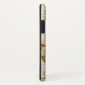 Hart en bloedvaten, perkamentmonogram Case-Mate iPhone case (Achterkant/rechts)